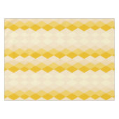 Yellow Shade Rhombus Shape Pattern Tischdecke (Vorderseite (Horizontal))