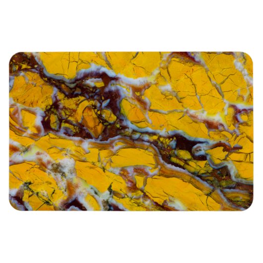Yellow Shattuckite Magnet (Horizontal)