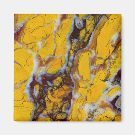 Yellow Shattuckite Magnet (Vorne)