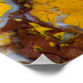 Yellow Shattuckite Poster (Ecke)