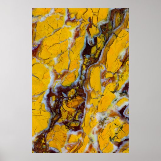 Yellow Shattuckite Poster (Vorne)