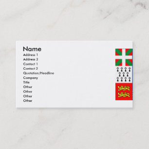 Yellow Ship Business Card Visitenkarte