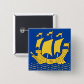 Yellow Ship Button (Vorne & Hinten)