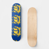 Yellow Ship Skateboard (Vorderseite)