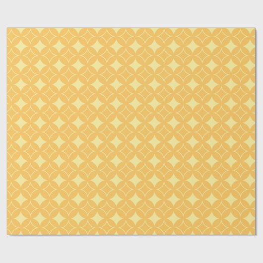 Yellow Shippo Geschenkpapier (Flach)