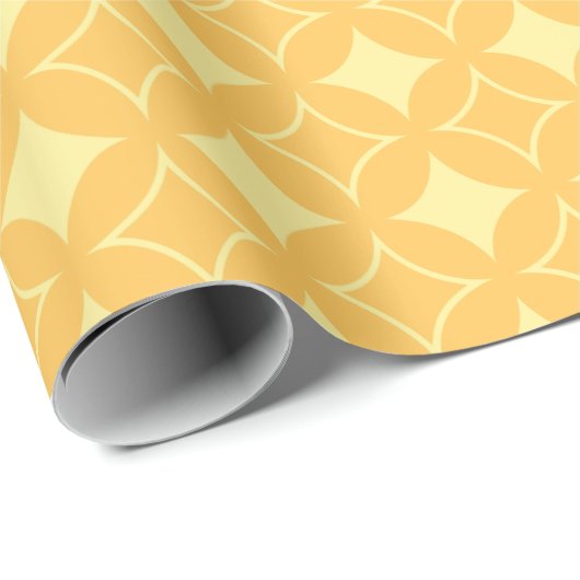 Yellow Shippo Geschenkpapier (Rolleneckpunkt)