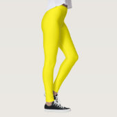 Yellow Simple Solid Leggings (Rechts)