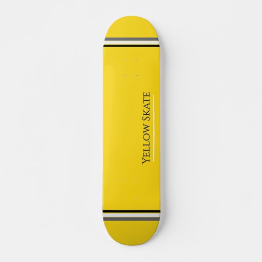 Yellow Skate Skateboard (Vorne)