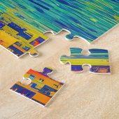 "Yellow Sky Race" Seascape Puzzle (Seite)