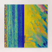 "Yellow Sky Race" Seascape Puzzle (Horizontal)