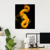 Yellow Snake Poster (Heimbüro)
