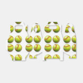 Yellow Softball Thema Geburtstagsparty Geschenkschachtel (Ungefaltet)