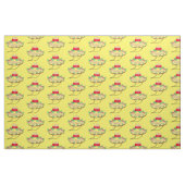 Yellow Sombrero Hat Mexico Cinco de Mayo Fiesta Stoff (Fat Quarter (45,7 x 55,9 cm))