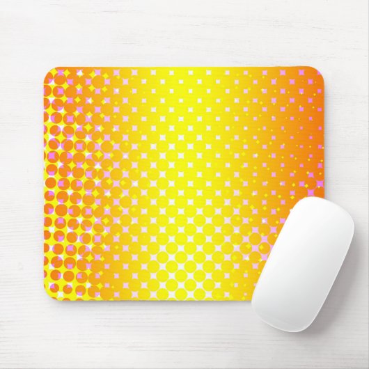 Yellow Sparkle Mousepad (Mit Mouse)
