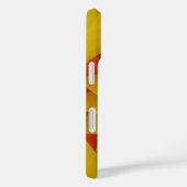 Yellow Spiral abstrakt Handy Gehäuse Case-Mate iPhone Hülle (Rückseite / Rechts)