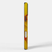 Yellow Spiral abstrakt Handy Gehäuse Case-Mate iPhone Hülle (Rückseite / Rechts)