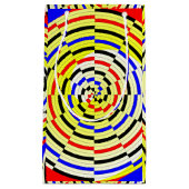 Yellow Spirals [S] von Kenneth Yoncich Kleine Geschenktüte (Vorderseite)