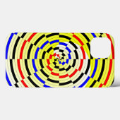 Yellow Spirals von Kenneth Yoncich Case-Mate iPhone Hülle (Rückseite (Horizontal))