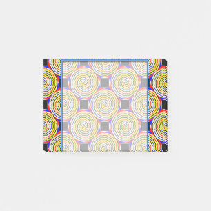 Yellow Spirals von Kenneth Yoncich Post-it Klebezettel