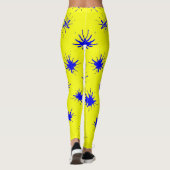 Yellow Splash Leggings (Rückseite)