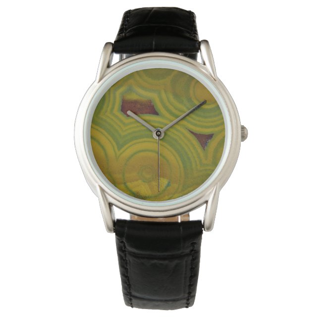 Yellow Spotted Ocean Jäger Armbanduhr (Vorderseite)