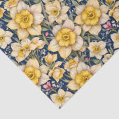 Yellow Spring Daffodils Seidenpapier (Detail)