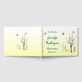 Yellow Spring Quinceañera Gästebuch (Voll)
