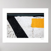 YELLOW SQUARE Poster (Vorne)