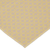 Yellow Squares Pattern Tablecloth Tischdecke (Schrägansicht)