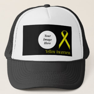 Yellow Standard Ribbon by Kenneth Yoncich Truckerkappe