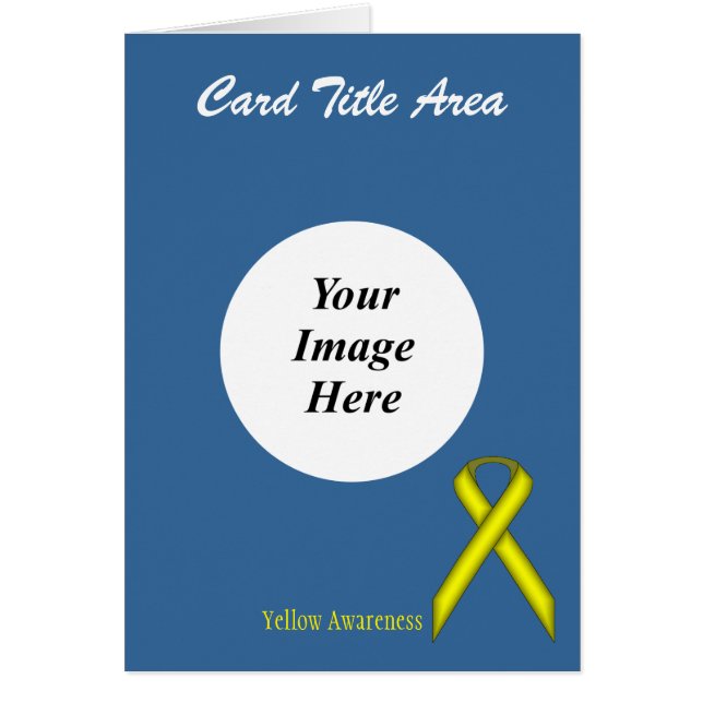 Yellow Standard Ribbon Template von Kenneth Yoncic (Vorne)