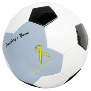 Yellow Standard Ribbon Template von Kenneth Yoncic Fußball
