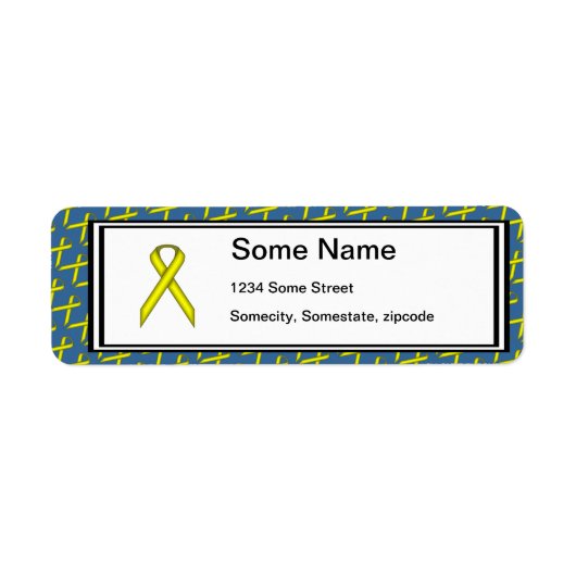 Yellow Standard Ribbon von Kenneth Yoncich (Vorne)