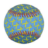 Yellow Standard Ribbon von Kenneth Yoncich Baseball (Vorderseite)