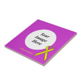 Yellow Standard Ribbon von Kenneth Yoncich Fliese (Seite)
