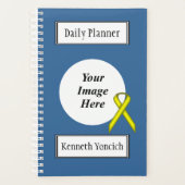 Yellow Standard Ribbon von Kenneth Yoncich Planer (Vorderseite)