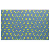 Yellow Standard Ribbon von Kenneth Yoncich Stoff (Yard (91,4 cm))