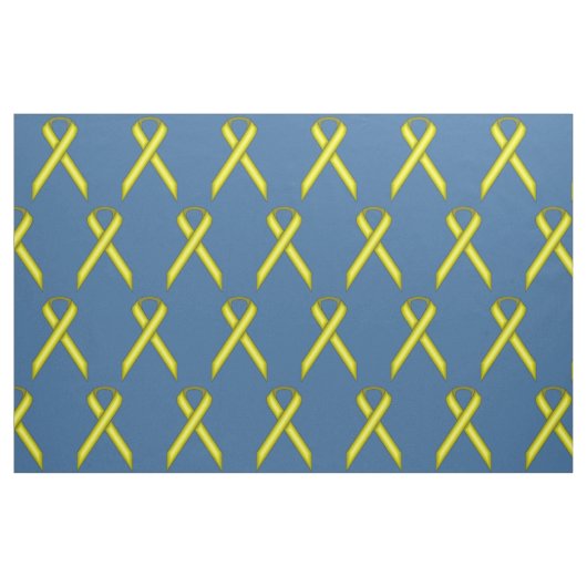 Yellow Standard Ribbon von Kenneth Yoncich Stoff (Fat Quarter (45,7 x 55,9 cm))