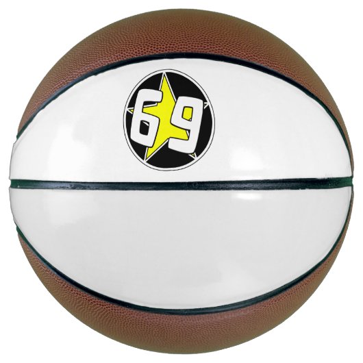 Yellow Star 69 Basketball (Vorderseite)