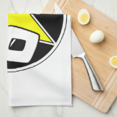 Yellow Star 69 Geschirrtuch (Viertel Falte)