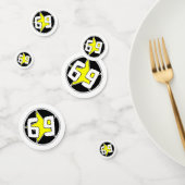 Yellow Star 69 Konfetti (Gruppe)