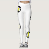 Yellow Star 69 Leggings (Vorderseite)