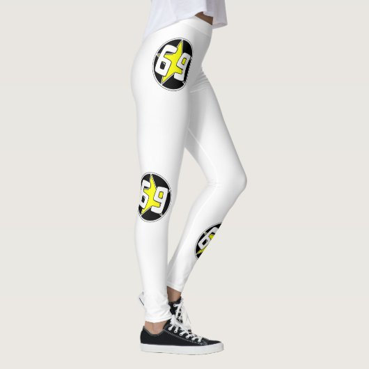 Yellow Star 69 Leggings (Rechts)