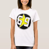 Yellow Star 69 T-Shirt (Vorderseite)