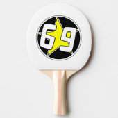 Yellow Star 69 Tischtennis Schläger (Vorderseite)