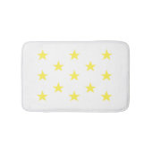 Yellow Star Badematte (Vorderseite)
