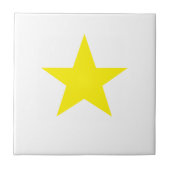 Yellow Star Fliese (Vorderseite)