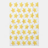 Yellow Star Küchentuch (Vertikal)