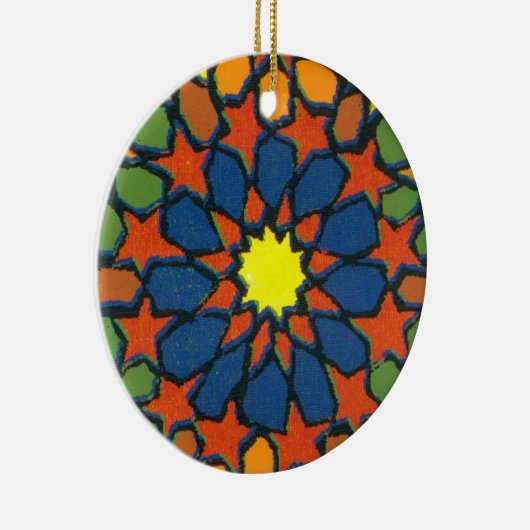 Yellow Star Ornament (Rechts)