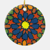 Yellow Star Ornament (Hinten)
